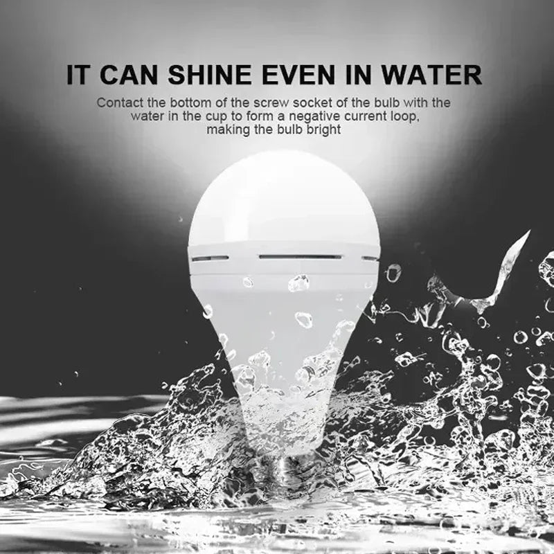 Rechargeable Emergency LED Light Bulb