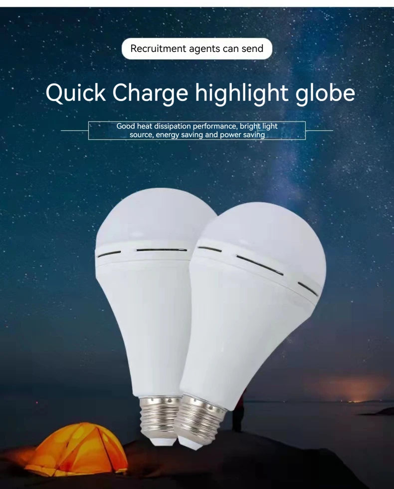 Rechargeable Emergency LED Light Bulb